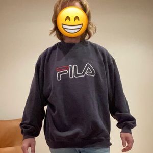 Vintage Fila Crewneck Sweatshirt XL